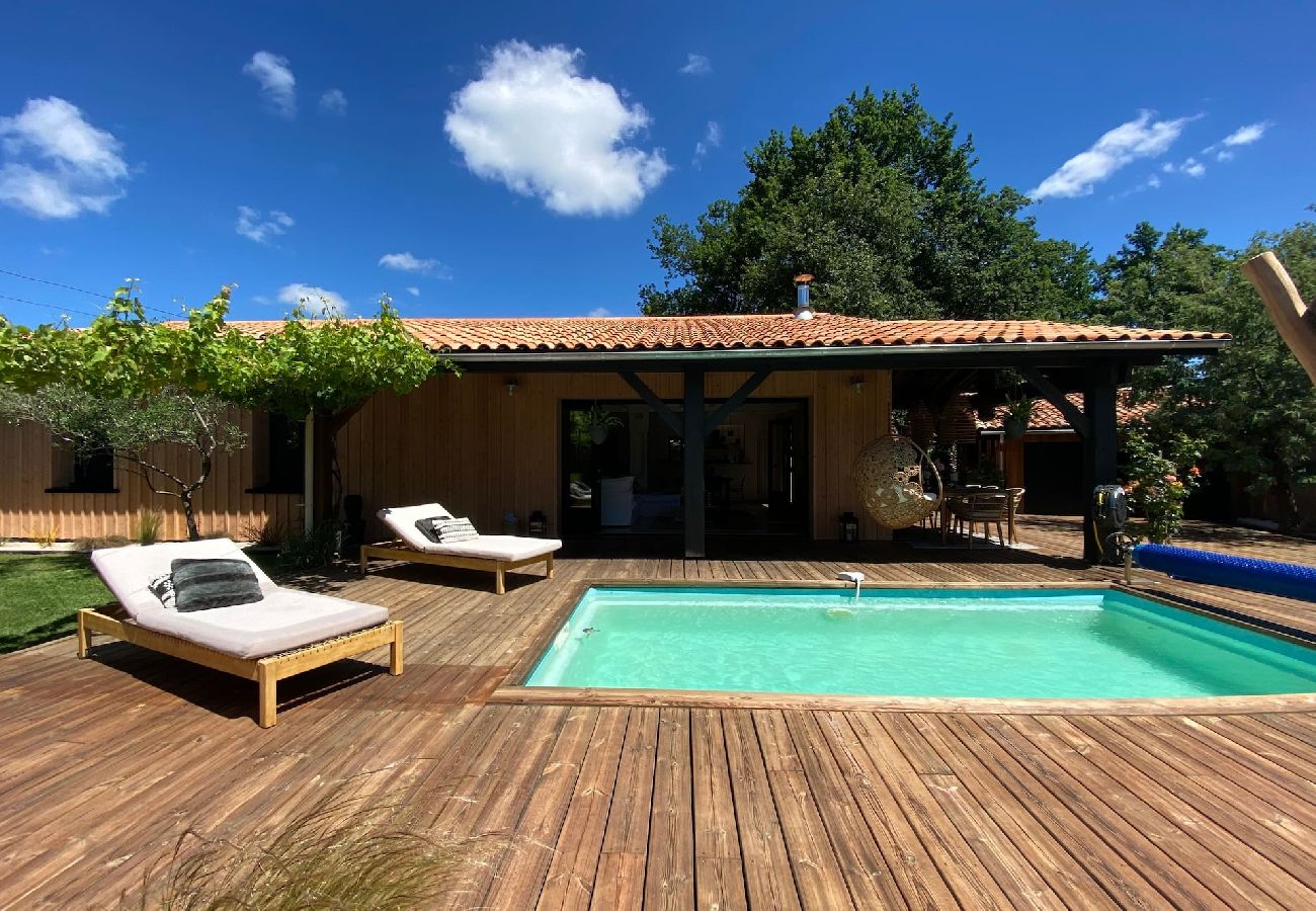 Villa à Lège-Cap-Ferret - Villa Alhena à Lège avec piscine