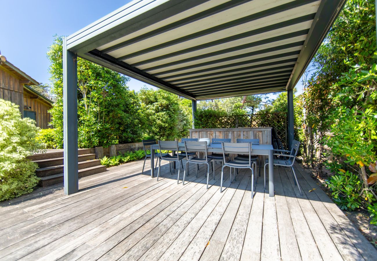 Villa à Lège-Cap-Ferret - Villa Palombes au Cap Ferret villa de charme avec piscine chauffée
