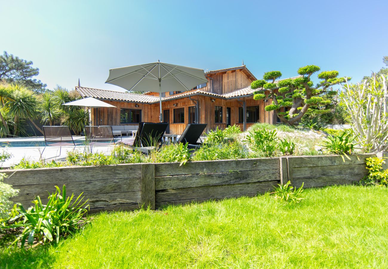 Villa à Lège-Cap-Ferret - Villa Palombes au Cap Ferret villa de charme avec piscine chauffée