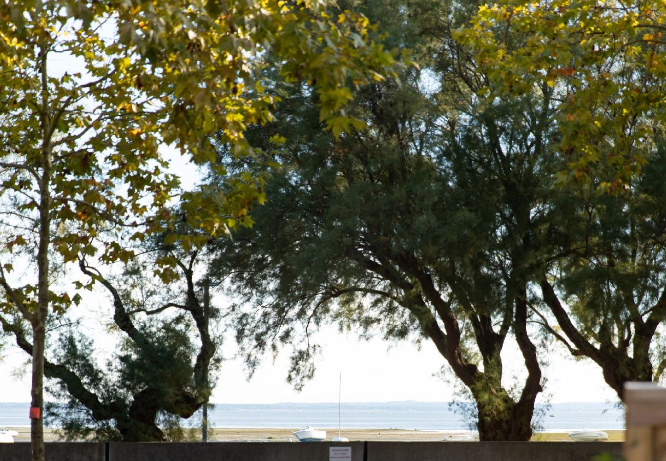 Villa à Andernos-les-Bains - Villa Claire à Andernos - vue bassin avec piscine chauffée