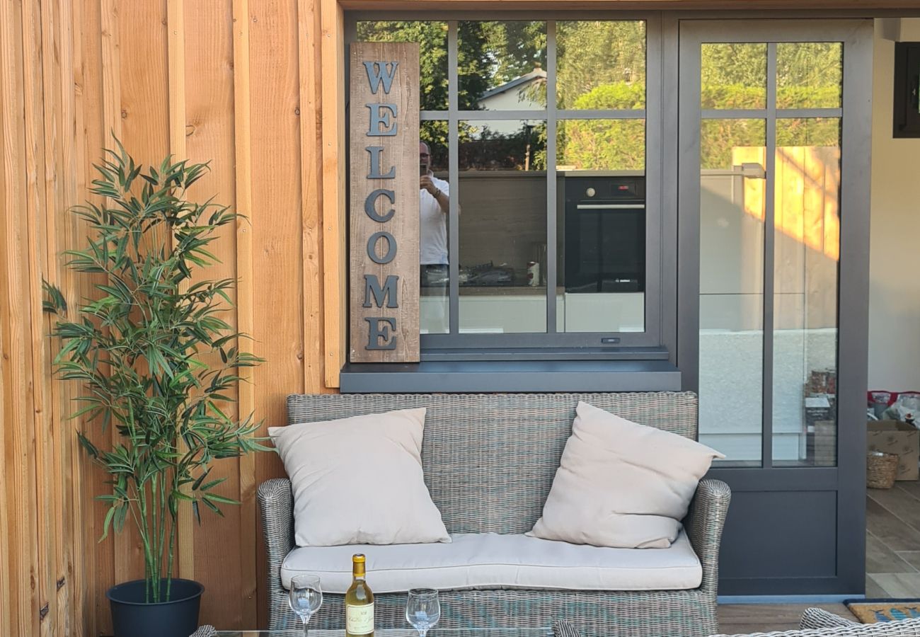 Maison mitoyenne à Andernos-les-Bains - Maisonnette L'échappée belle pour 2 personnes à Andernos